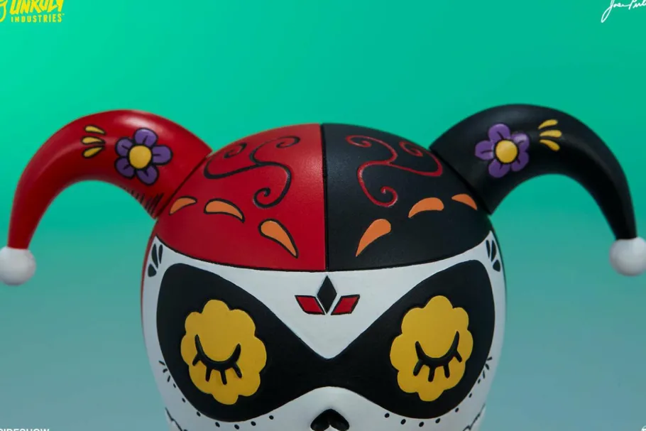 Designer Vinyl>Batman - Harley Quinn Calavera 8” Vinyl Figure by Jose Pulido
