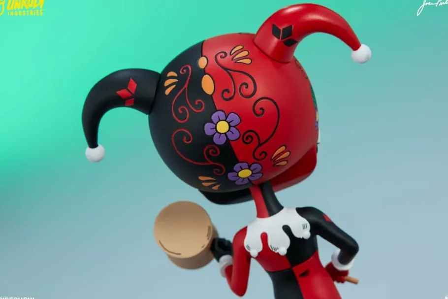 Designer Vinyl>Batman - Harley Quinn Calavera 8” Vinyl Figure by Jose Pulido