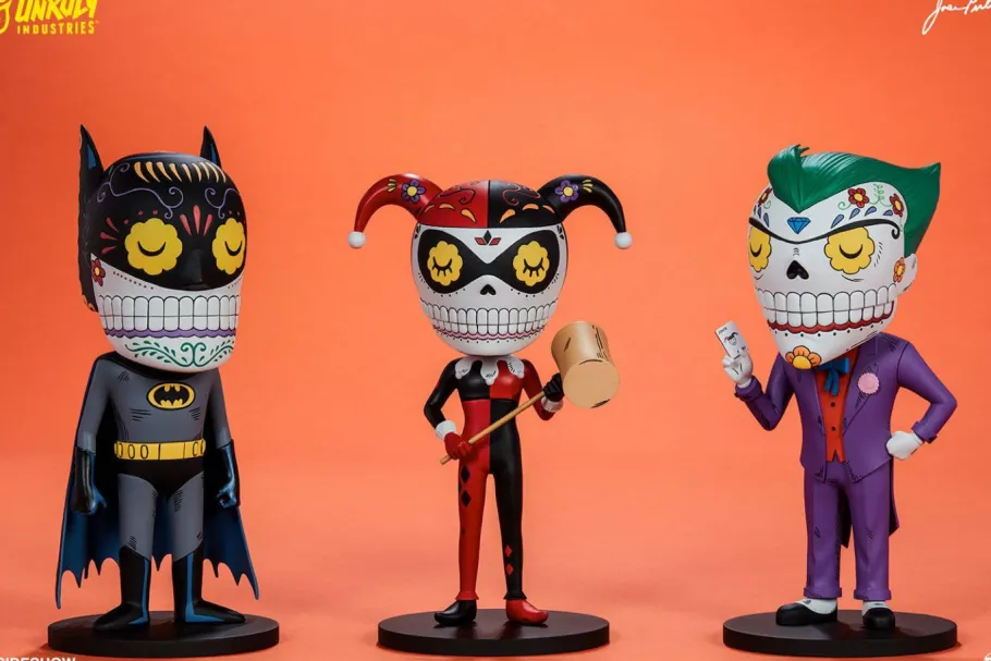 Designer Vinyl>Batman - Harley Quinn Calavera 8” Vinyl Figure by Jose Pulido