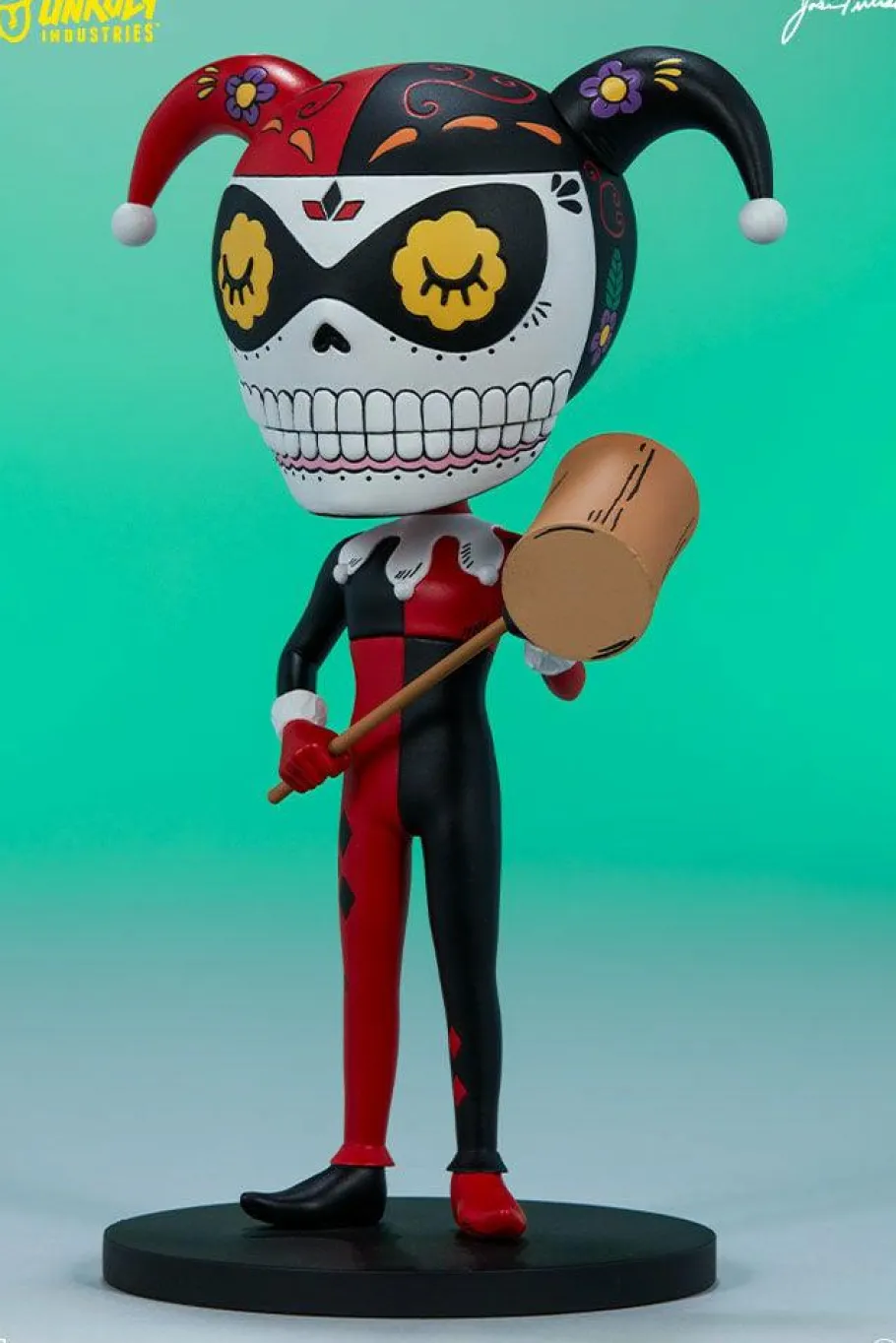 Designer Vinyl>Batman - Harley Quinn Calavera 8” Vinyl Figure by Jose Pulido