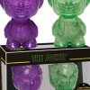 Designer Vinyl>Batman - Joker Purple & Green XS Hikari Vinyl Figure 2-Pack