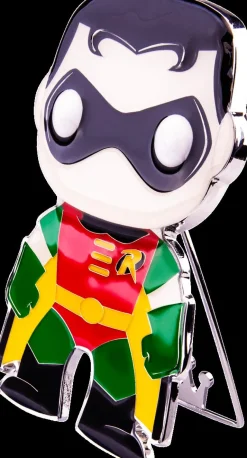 Pop! Home & Accessories>Batman - Robin 4” Pop! Enamel Pin
