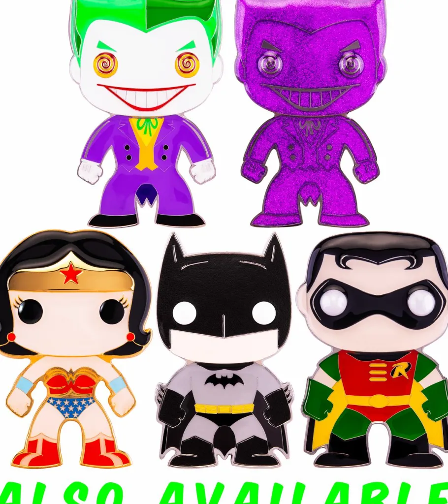 Pop! Home & Accessories>Batman - Robin 4” Pop! Enamel Pin