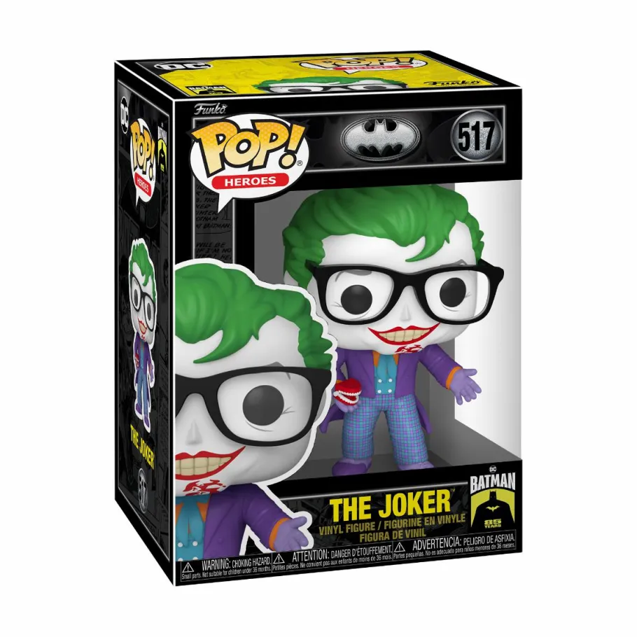 Standard Pop!>Batman - The Joker with Teeth (1989) 85th Anniversary Pop! Vinyl Figure