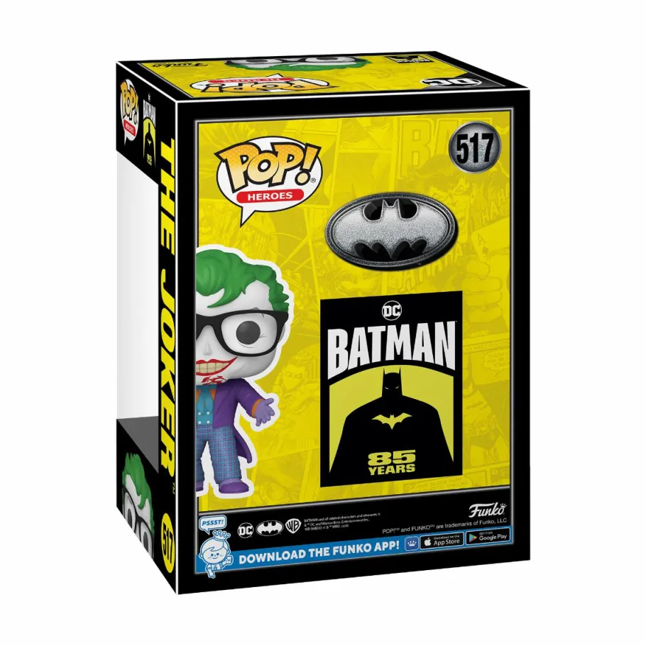 Standard Pop!>Batman - The Joker with Teeth (1989) 85th Anniversary Pop! Vinyl Figure