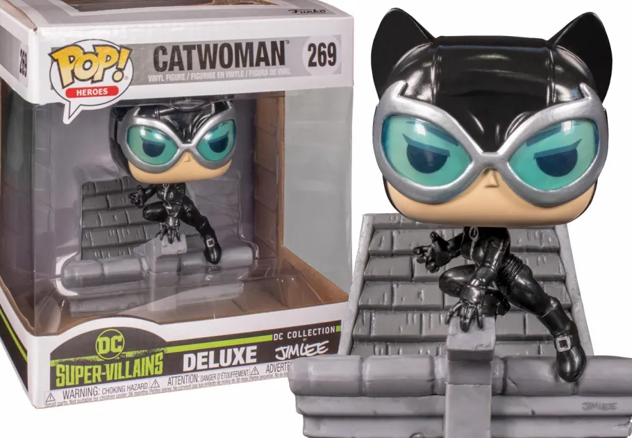 Pop! Deluxe>Batman : Hush - Catwoman on Rooftop Jim Lee Collection Deluxe Pop! Vinyl Figure