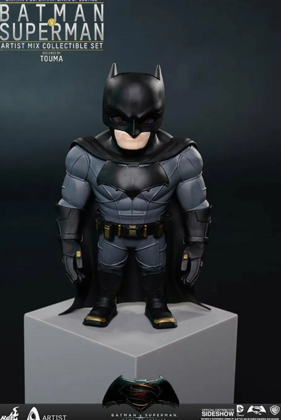 Bobble-Heads>Batman vs Superman: Dawn of Justice - Batman and Superman Artist Mix Bobble Head Hot Toys Figures (Set of 2)