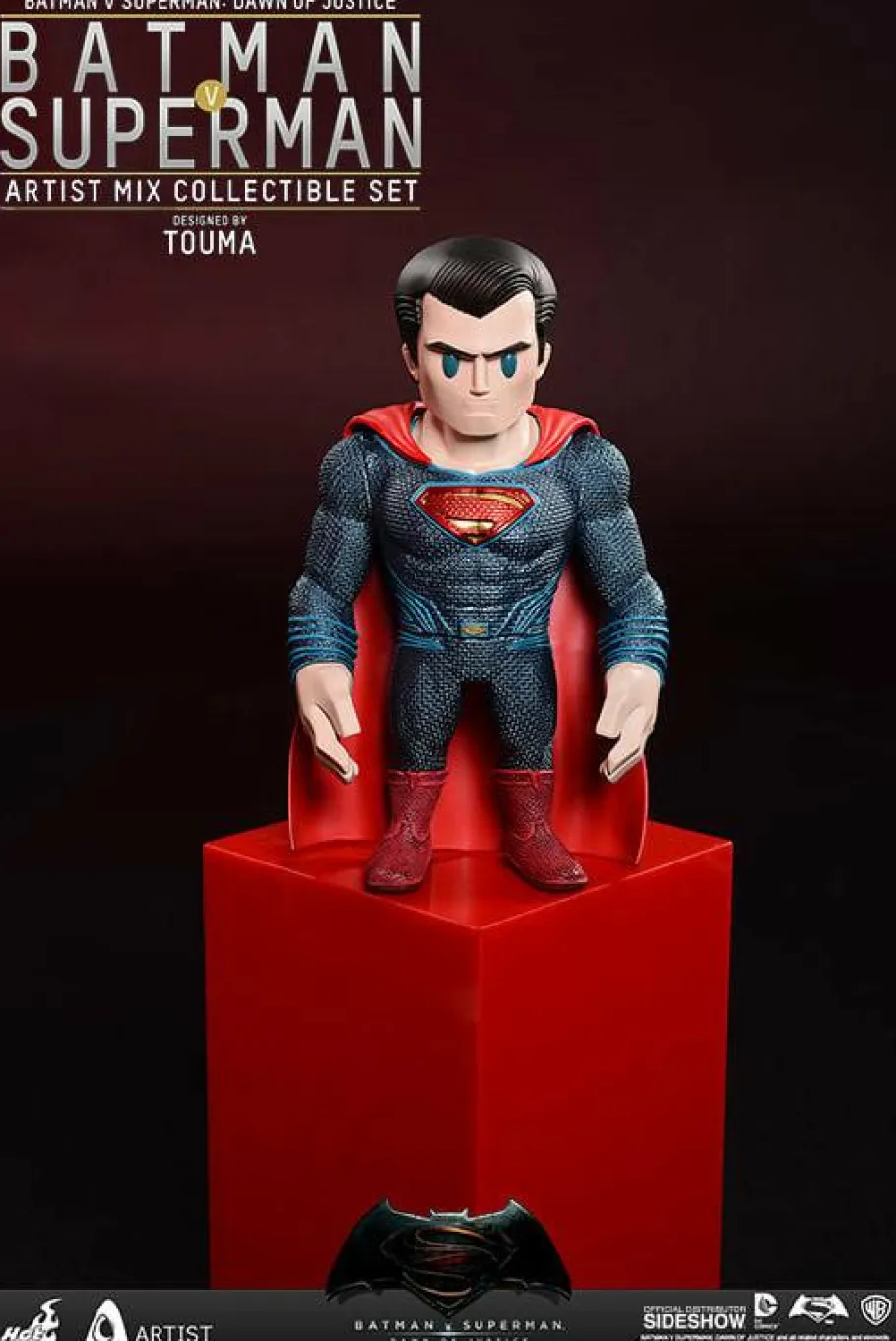 Bobble-Heads>Batman vs Superman: Dawn of Justice - Batman and Superman Artist Mix Bobble Head Hot Toys Figures (Set of 2)