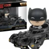 Designer Vinyl>Batman vs Superman: Dawn of Justice - Batman with Batmobile Dorbz Ridez Vinyl Figure **Non-Mint Packaging**