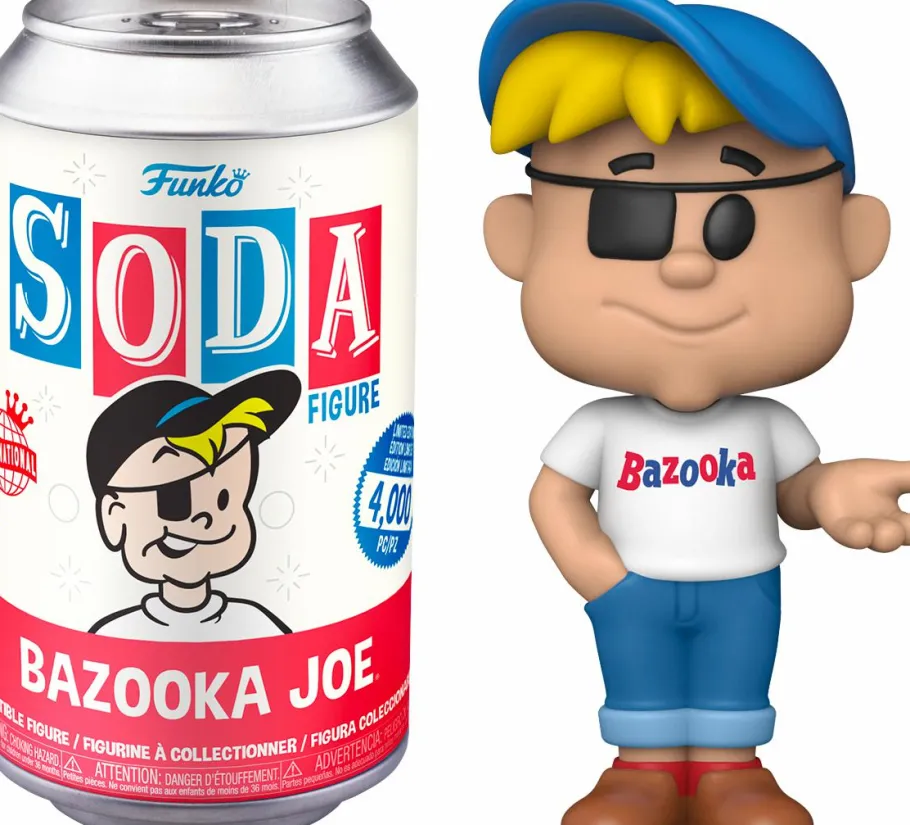 Designer Vinyl>Bazooka - Joe Vinyl SODA Figure in Collector Can (International Edition)