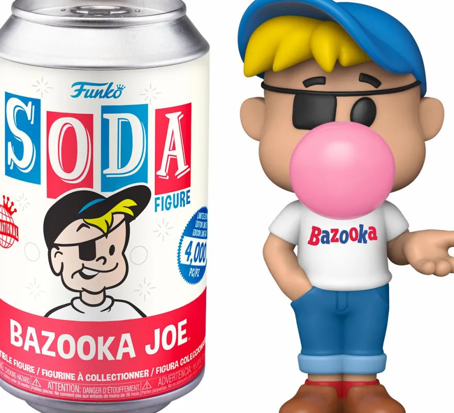 Designer Vinyl>Bazooka - Joe Vinyl SODA Figure in Collector Can (International Edition)