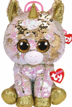 Designer Plush>Beanie Boos - Fantasia the Unicorn Flippable 6” Plush