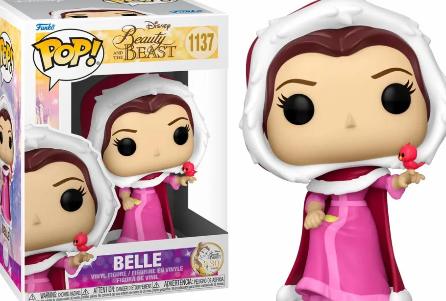 Standard Pop!>Beauty and the Beast - Belle with Winter Cloak 30th Anniversary Pop! Vinyl Figure