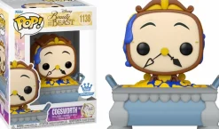 Standard Pop!>Beauty and the Beast - Cogsworth in Cobbler Pop! Vinyl Figure (Funko / Popcultcha Exclusive)