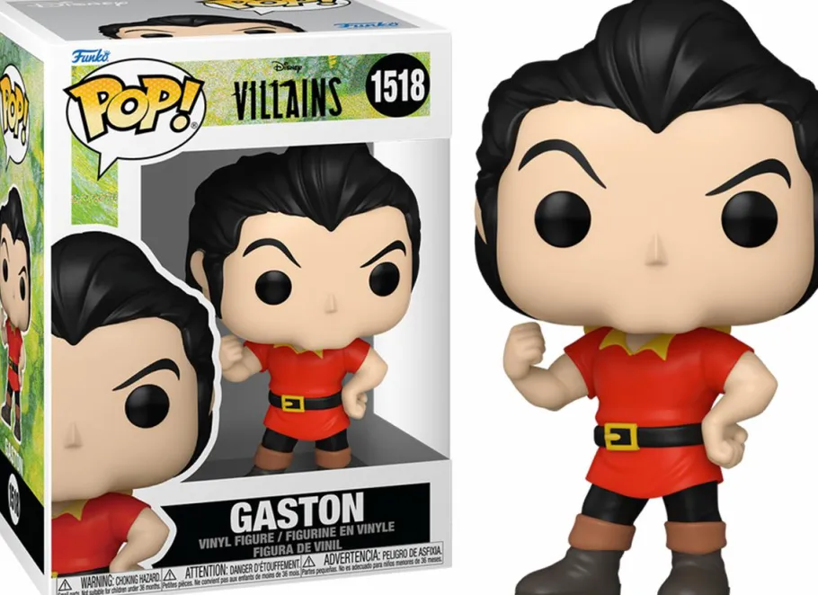 Standard Pop!>Disney Beauty and the Beast - Gaston Flexing Villains Pop! Vinyl Figure