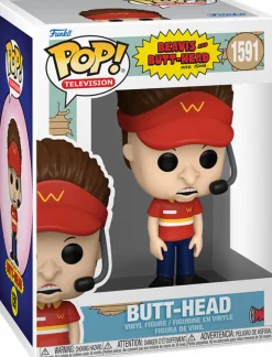 Standard Pop!>Beavis and Butthead Beavis and Butt-Head - Butt-Head (Burger World Uniform) Pop! Vinyl Figure