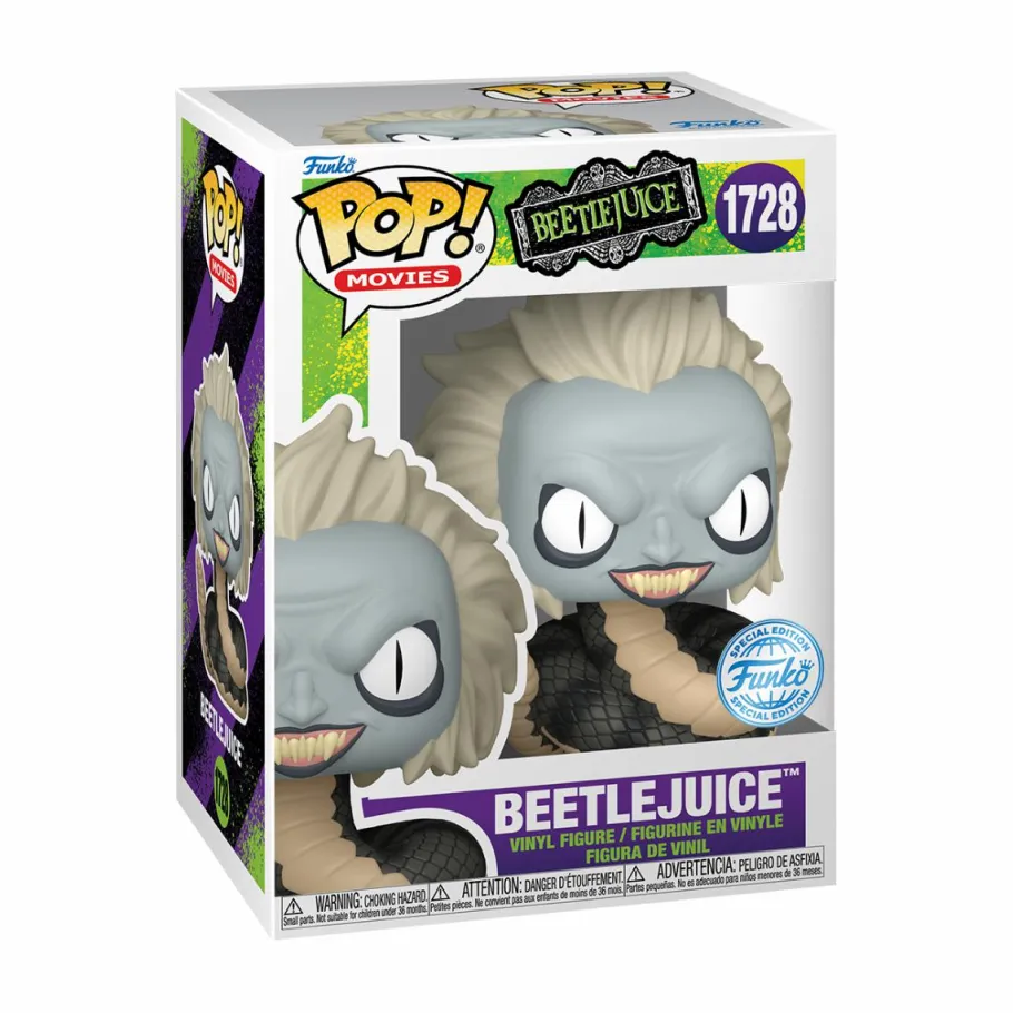 Standard Pop!>Beetlejuice (1988) - (Snake) Pop! Vinyl Figure