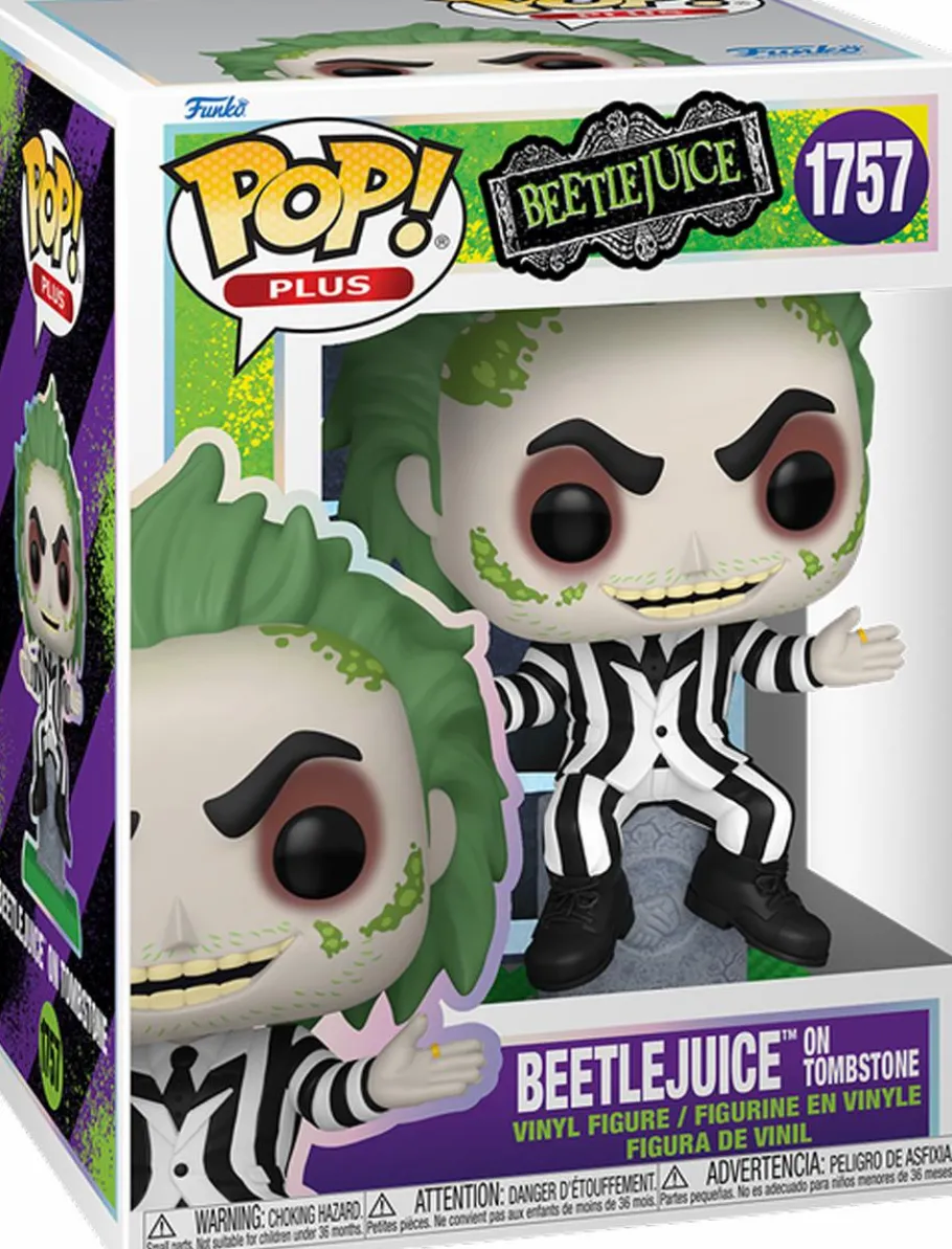 Standard Pop!>Beetlejuice - on Tombstone Pop! Vinyl Figure