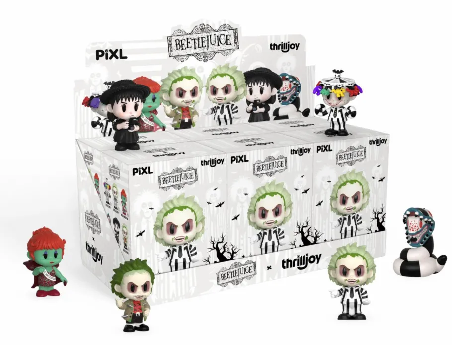 Blind Box>Beetlejuice - PIXL Vinyl Figure Mystery Box (Single Unit)