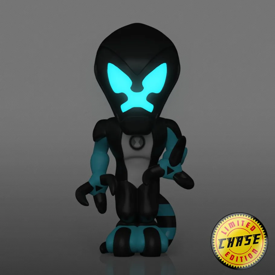 Bobble-Heads>Ben 10 - XLR-8 SODA Vinyl Figure