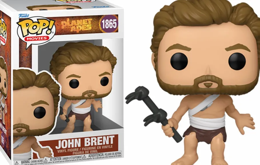 Standard Pop!>Planet of the Apes Beneath the - John Brent Pop! Vinyl Figure