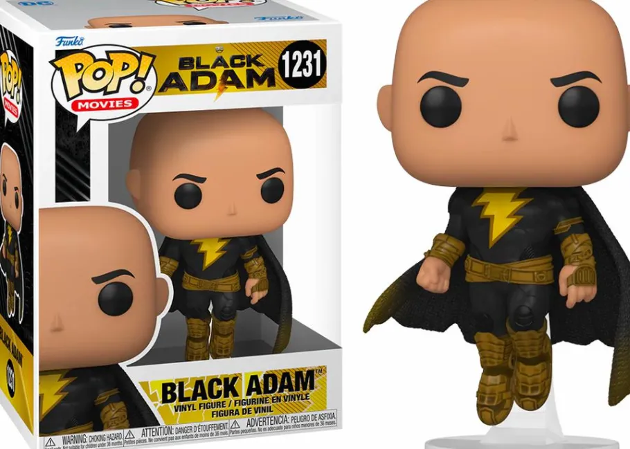 Standard Pop!>Black Adam (2022) - Black Is Back Pop! Vinyl Bundle (Set of 7)