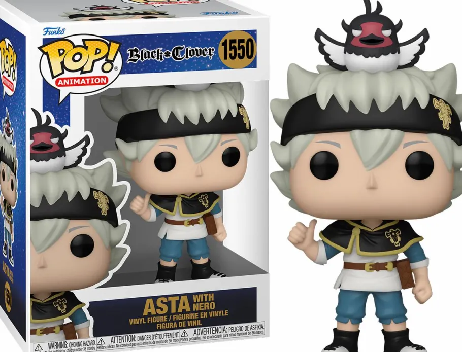 Standard Pop!>Black Clover - Asta with Nero Pop! Vinyl Figure