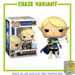 Pop! Chases, Vault, Limited Editions, Ppp Items>Black Clover - Charlotte Roselei Pop! Vinyl Figure in Acrylic Pop! Protector (Chase Variant)