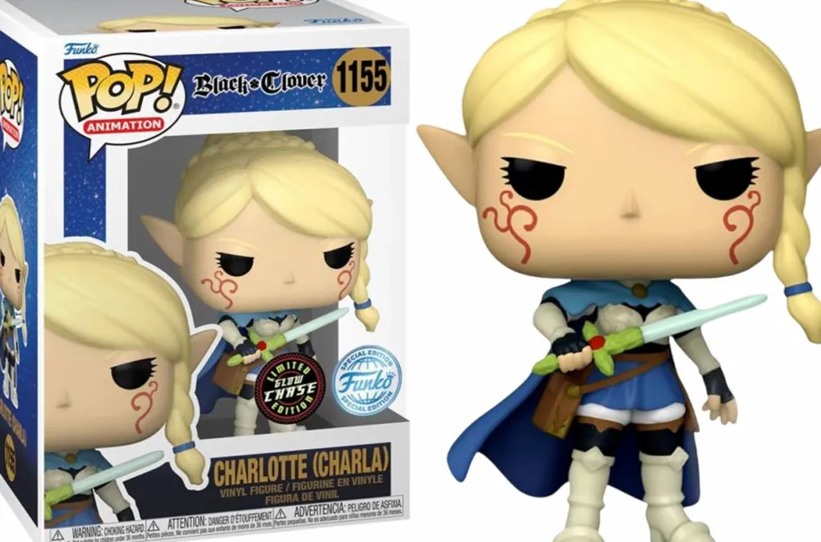 Pop! Chases, Vault, Limited Editions, Ppp Items>Black Clover - Charlotte Roselei Pop! Vinyl Figure in Acrylic Pop! Protector (Chase Variant)