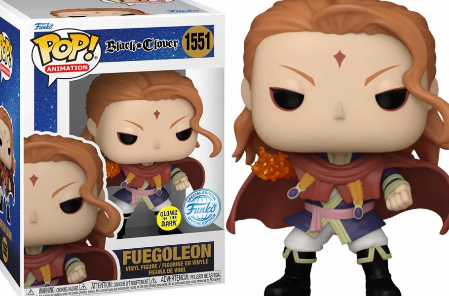 Standard Pop!>Black Clover - Fuegoleon Glow-in-the-Dark Pop! Vinyl Figure