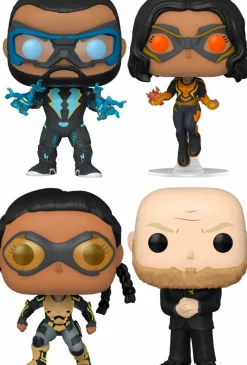 Pop! Bundles>Black Lightning - Funder & Lightning Pop! Vinyl Bundle (Set of 4)