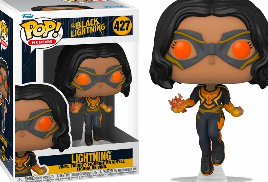 Standard Pop!>Black Lightning - Lightning Pop! Vinyl Figure