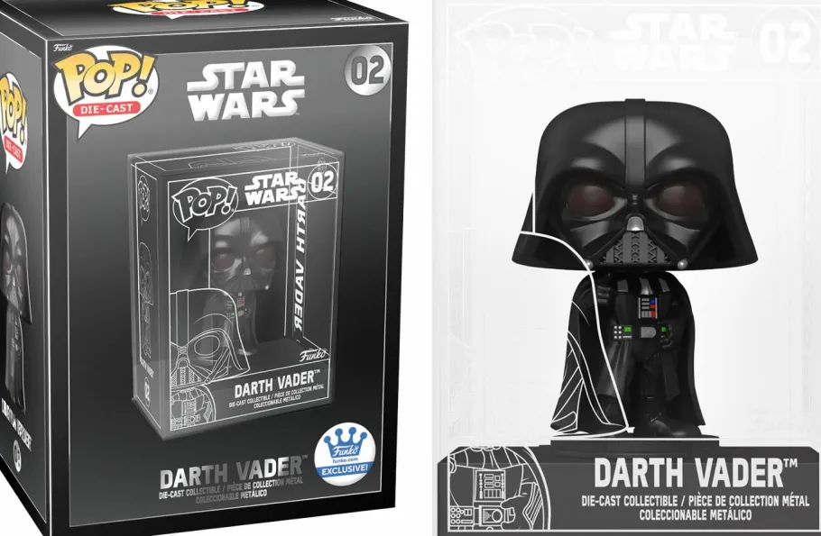 Die-Cast Figures>Black Panther (2018) - , Thor & Darth Vader Diecast Metal Pop! Vinyl Figure Bundle (Funko / Popcultcha Exclusive) (Set of 3)