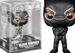 Die-Cast Figures>Black Panther (2018) - Diecast Metal Pop! Vinyl Figure (Funko / Popcultcha Exclusive)