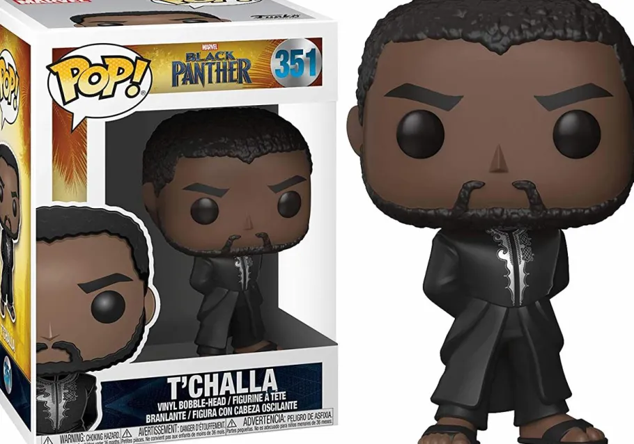 Standard Pop!>Black Panther (2018) - in Black Robe Pop! Vinyl Figure