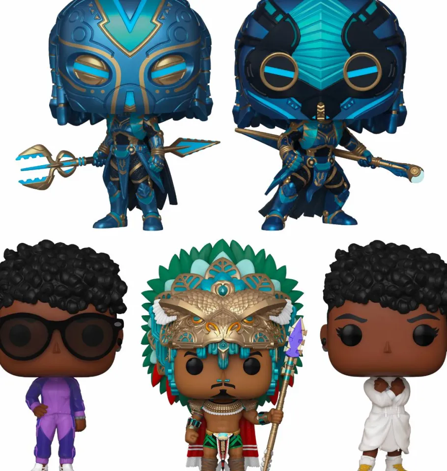 Pop! Bundles>Black Panther 2: Wakanda Forever - Wakanda Will Fall Pop! Vinyl Bundle (Set of 5)