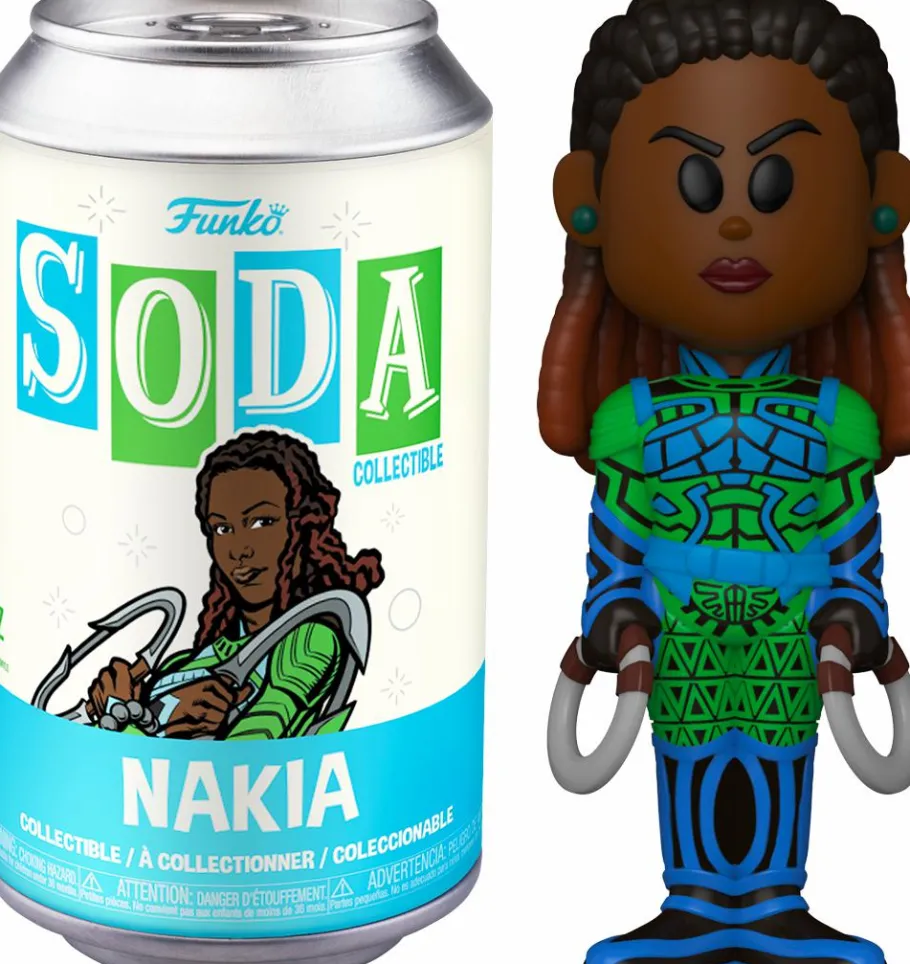 Designer Vinyl>Black Panther 2: Wakanda Forever - Nakia SODA Vinyl Figure in Collector Can (International Edition)
