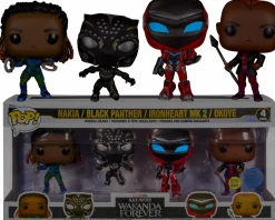 Pop! Bundles>Black Panther 2: Wakanda Forever - Nakia, , Ironheart MK2 & Okoye Pop! Vinyl Figure 4-Pack