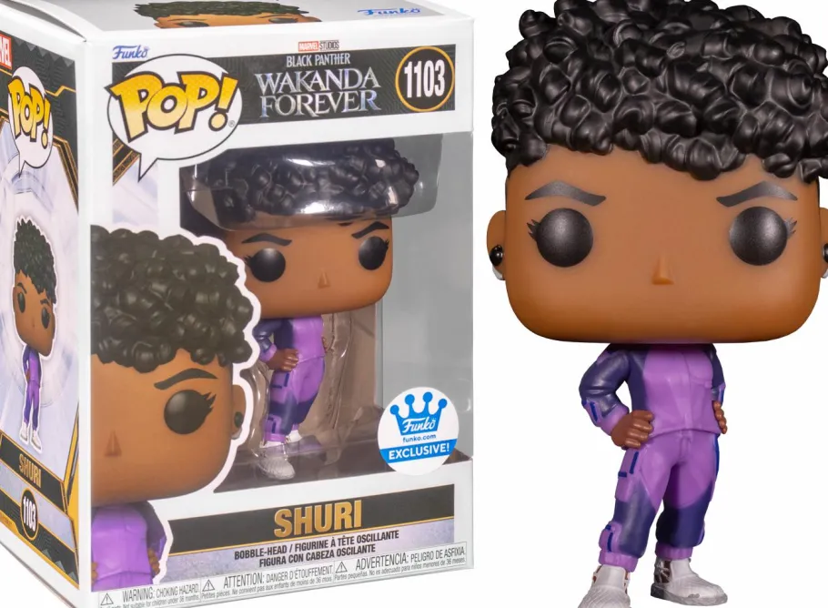Standard Pop!>Black Panther 2: Wakanda Forever - Shuri Mystery Box (Includes Shuri & 3 Mystery Exclusive Pop! Vinyl Figures)
