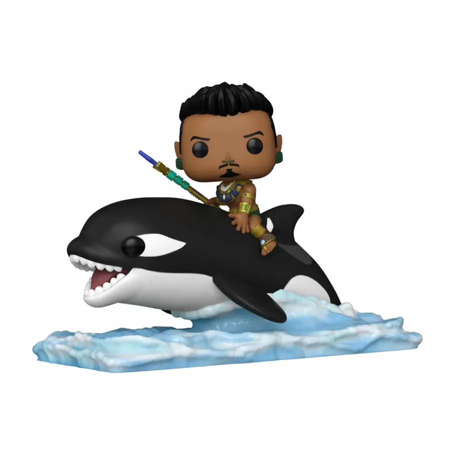 Pop! Rides & Town>Black Panther 2: Wakanda Forever - Namor with Orca Pop! Rides Vinyl Figure