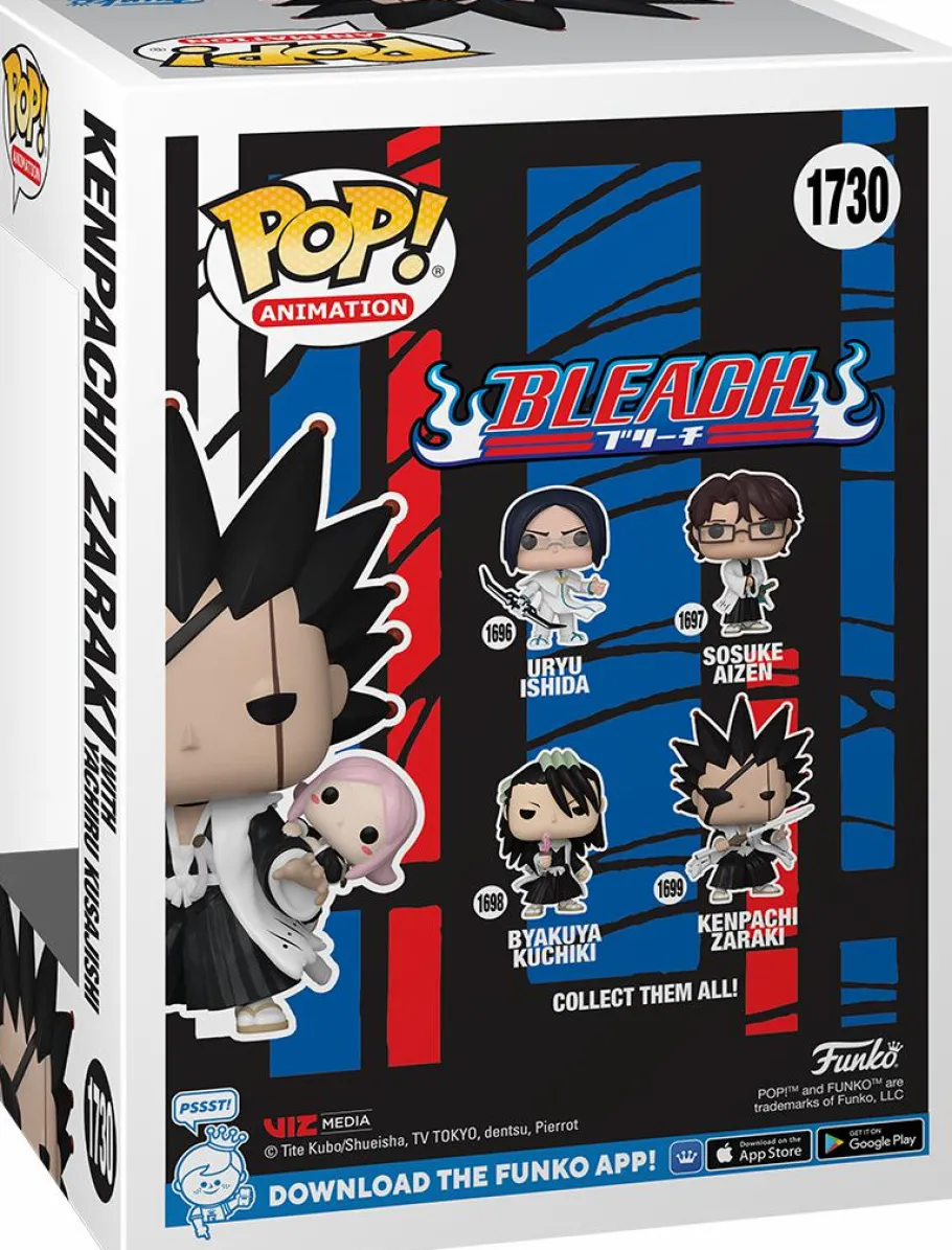 Standard Pop!>Bleach - Kenpachi Zaraki with Yachiru Kusajishi Pop! Vinyl Figure