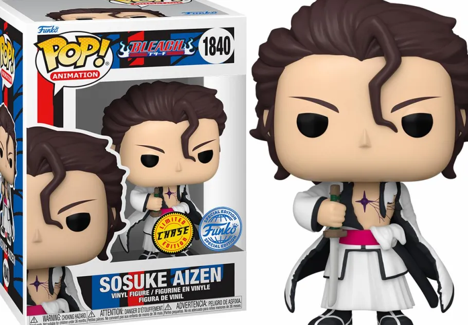 Collector & Mystery Boxes>Bleach - Sosuke Aizen Mystery Box (Includes Aizen & 3 Exclusive Pop! Vinyl Figures)