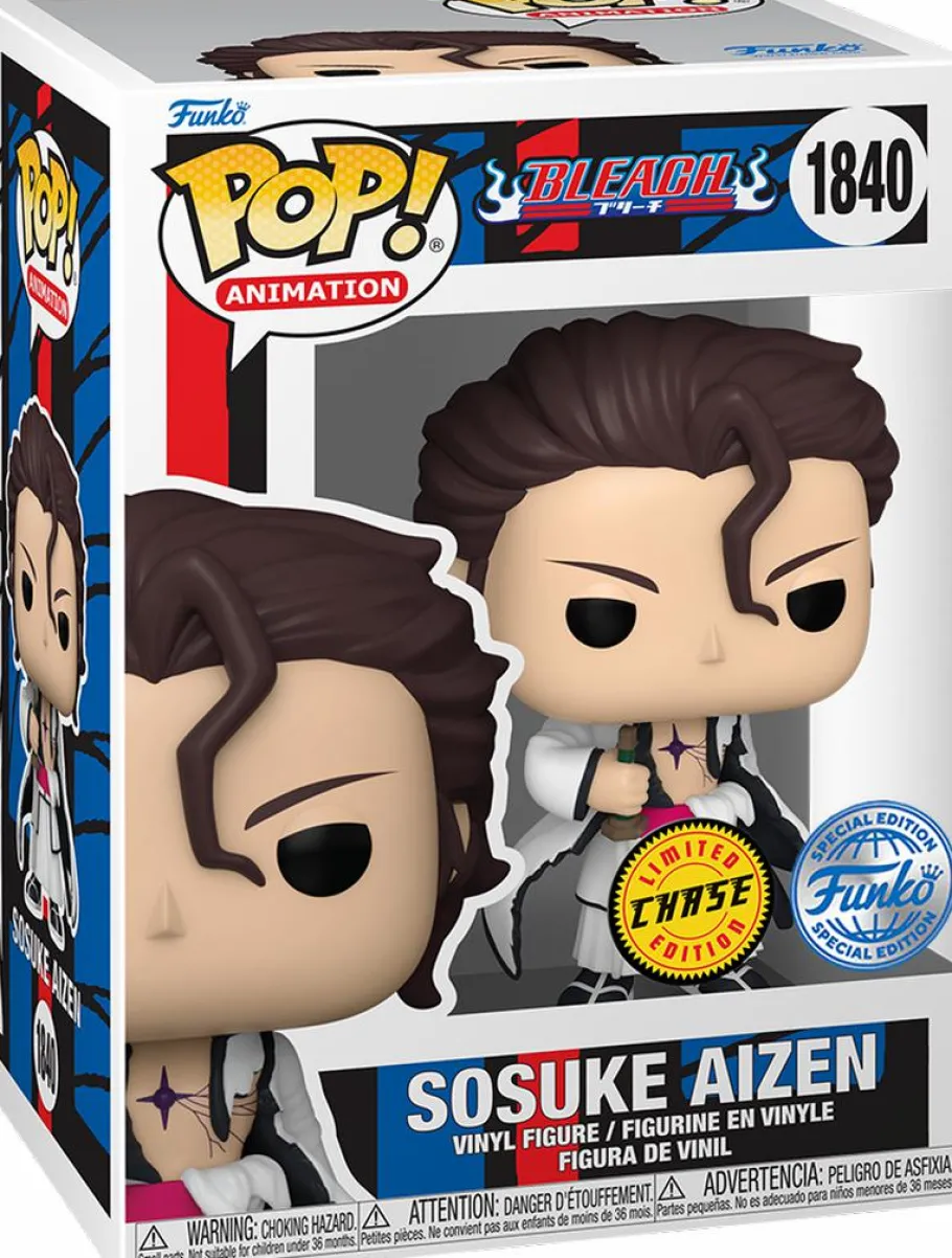 Collector & Mystery Boxes>Bleach - Sosuke Aizen Mystery Box (Includes Aizen & 3 Exclusive Pop! Vinyl Figures)