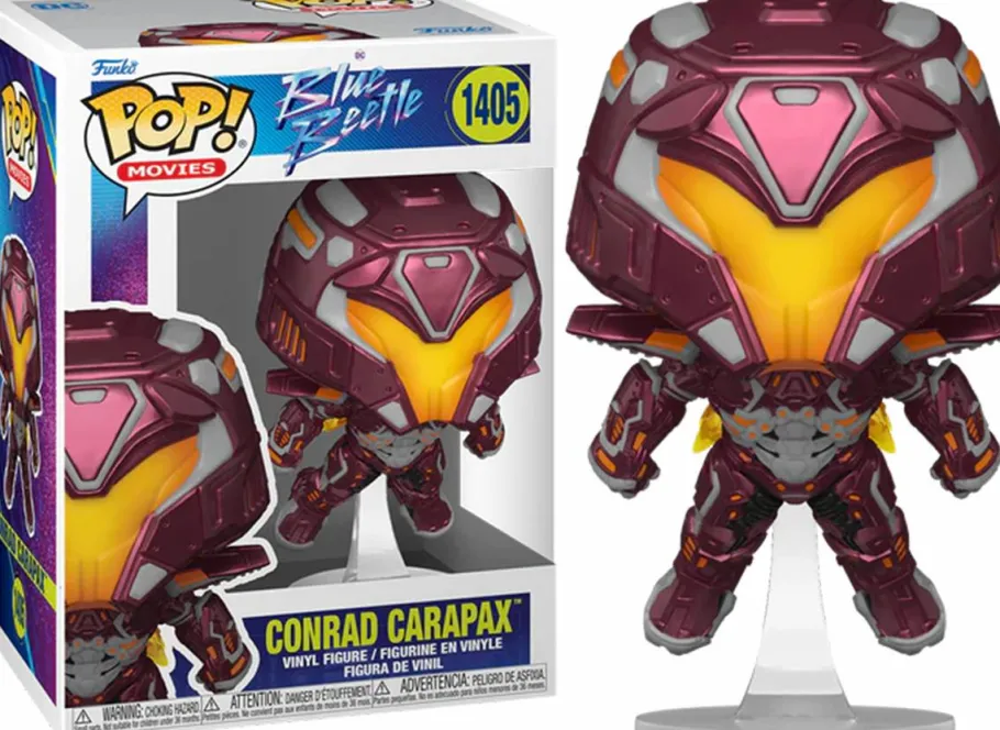 Standard Pop!>Blue Beetle (2023) - , Jaime Reyes & Conrad Carapax Pop! Vinyl Bundle (Set of 3)