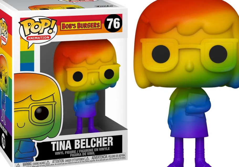 Standard Pop!>Bob's Burgers - Tina Belcher Rainbow Pride 2021 Pop! Vinyl Figure