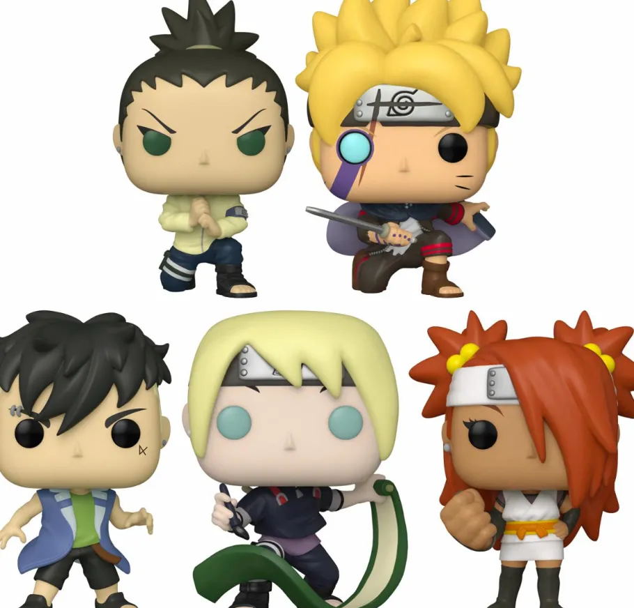 Standard Pop!>Naruto Boruto: Next Generations - Son of the Seventh Pop! Vinyl Bundle (Set of 5)
