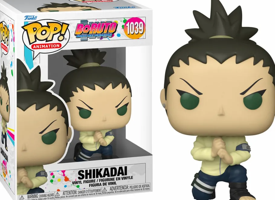 Standard Pop!>Naruto Boruto: Next Generations - Shikadai Nara Pop! Vinyl Figure