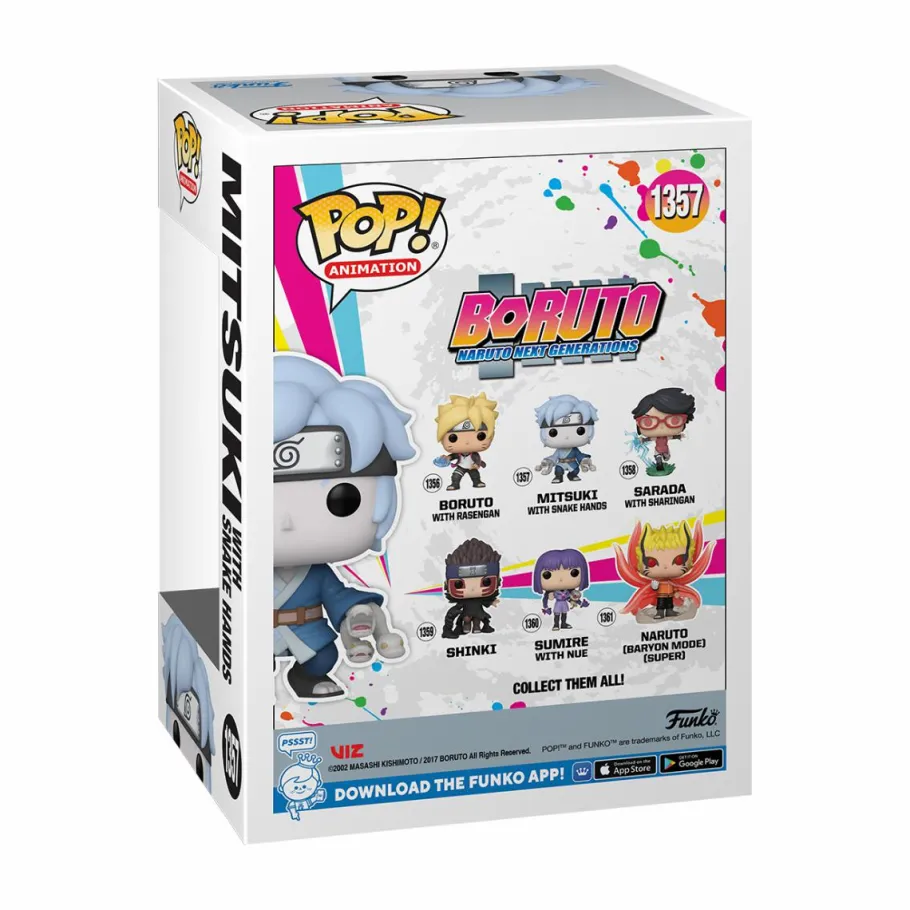 Standard Pop!>Naruto Boruto: Next Generations - Mitsuki with Snake Hands Pop! Vinyl Figure