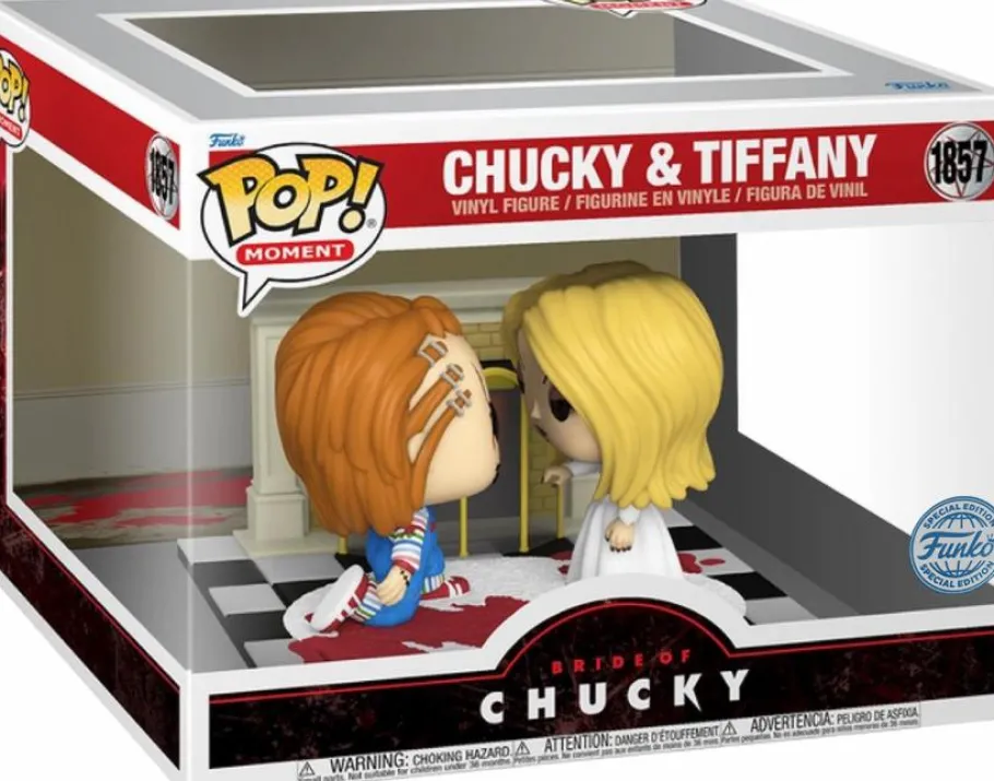 Pop! Moments>Child's Play Bride of Chucky - Chucky & Tiffany Pop! Moment Vinyl Figure