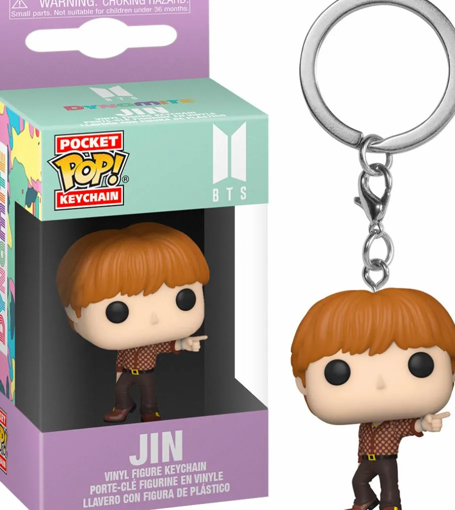 Pop! Keychains>BTS - Jin Dynamite Pocket Pop! Vinyl Keychain